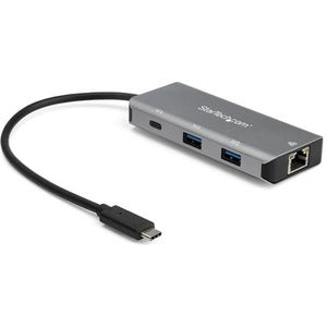 3-Port USB-C Hub with LAN Port 3-Port USB-C Hub with LAN Port